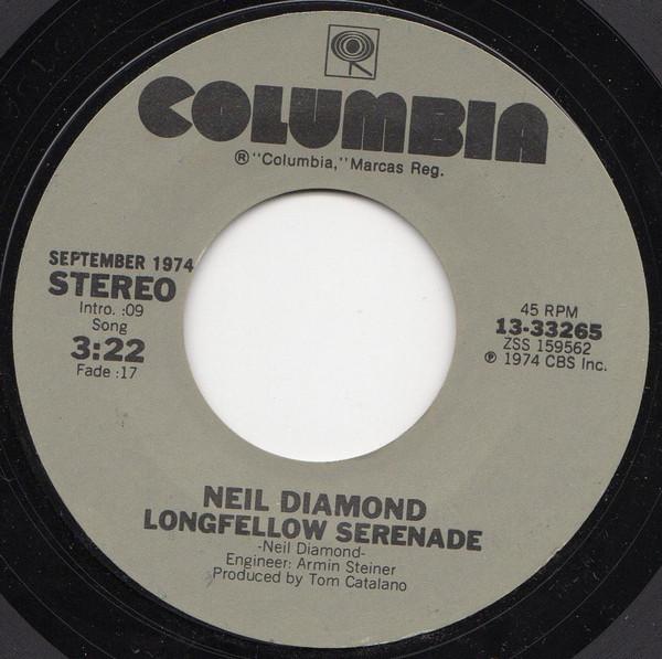 Neil Diamond - Longfellow Serenade