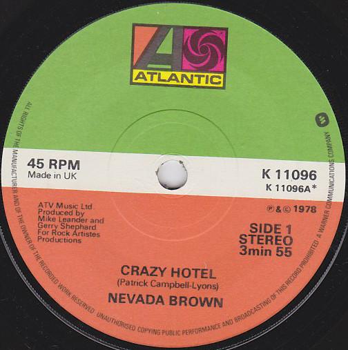 Nevada Brown - Crazy Hotel