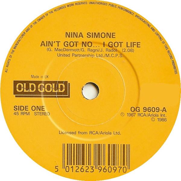 Nina Simone - Ain't Got No - I Got Life