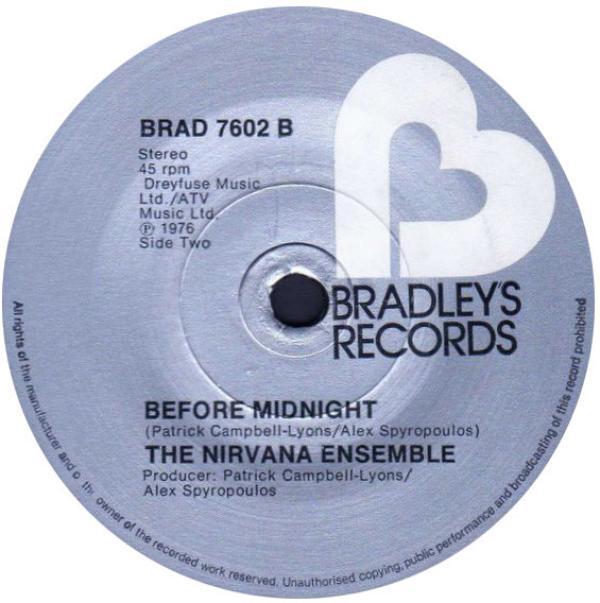 Nirvana , The Nirvana Ensemble - Two Of A Kind / Before Midnight