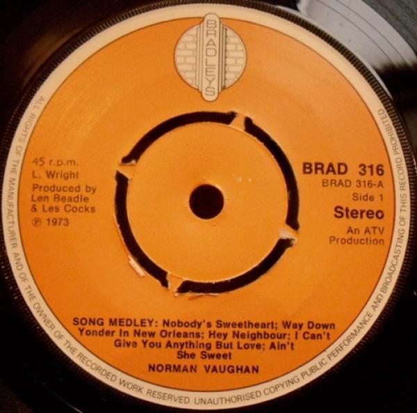 Norman Vaughan - Song Medley
