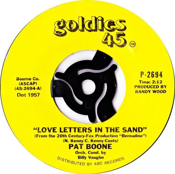 Pat Boone - Love Letters In The Sand