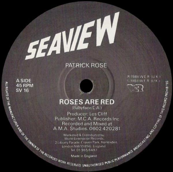 Patrick Rose - Roses Are Red
