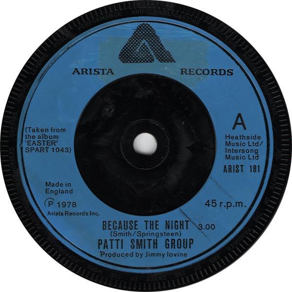 Patti Smith Group - Because The Night
