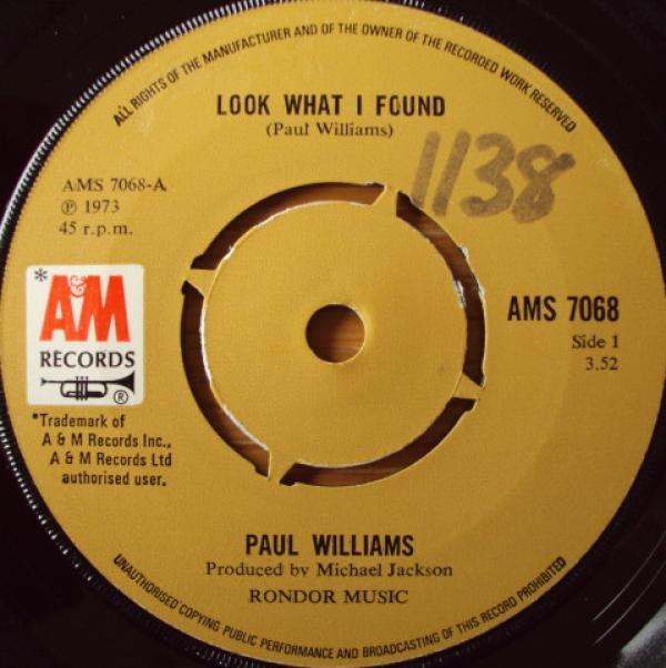 Paul Williams (2) - Look What I Found
