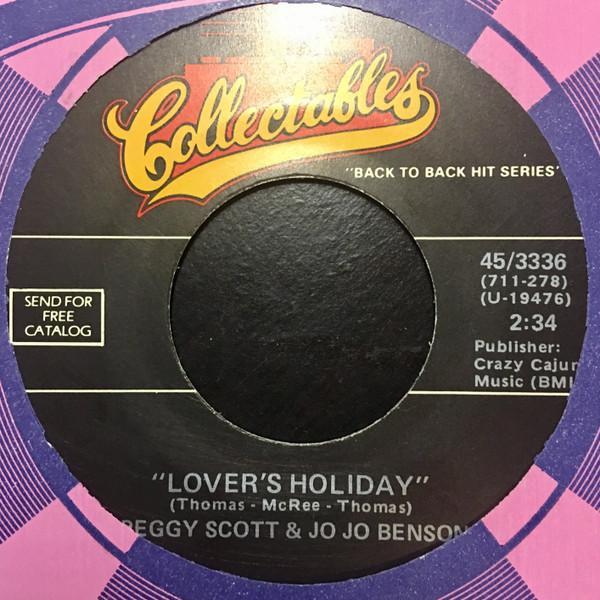 Peggy Scott & Jo Jo Benson, Mickey Murray - Lover's Holiday / Shout Bamalama