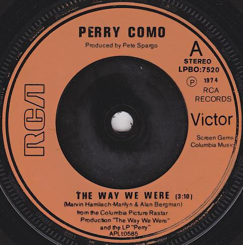 Perry Como - The Way We Were