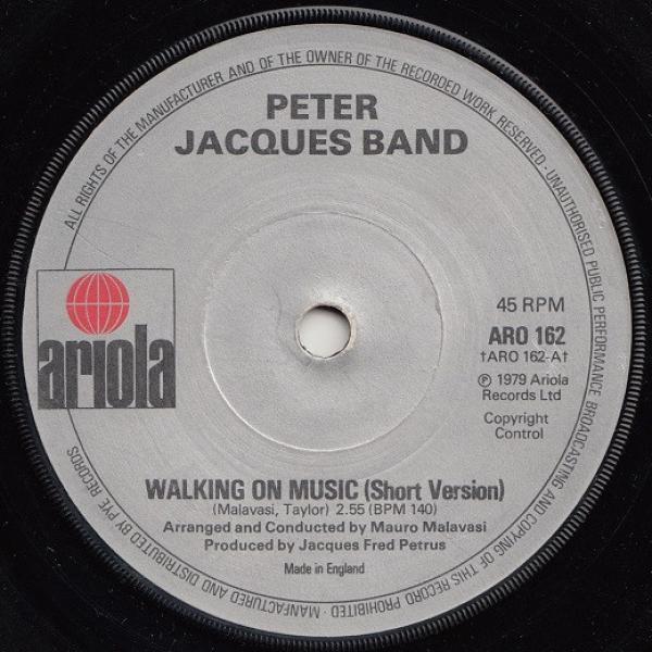 Peter Jacques Band - Walking On Music