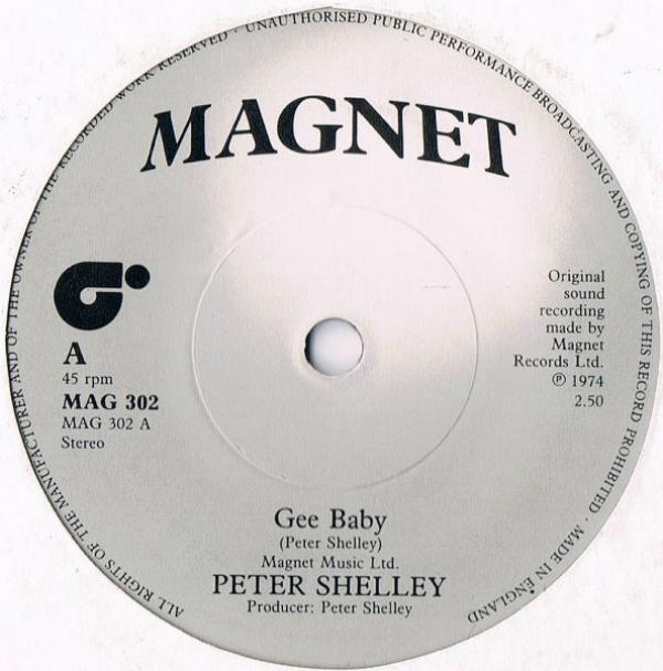 Peter Shelley - Gee Baby / Love Me, Love My Dog