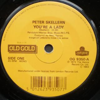 Peter Skellern - You're A Lady / Hold On To Love