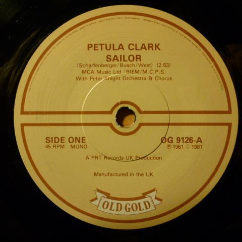 Petula Clark - Sailor