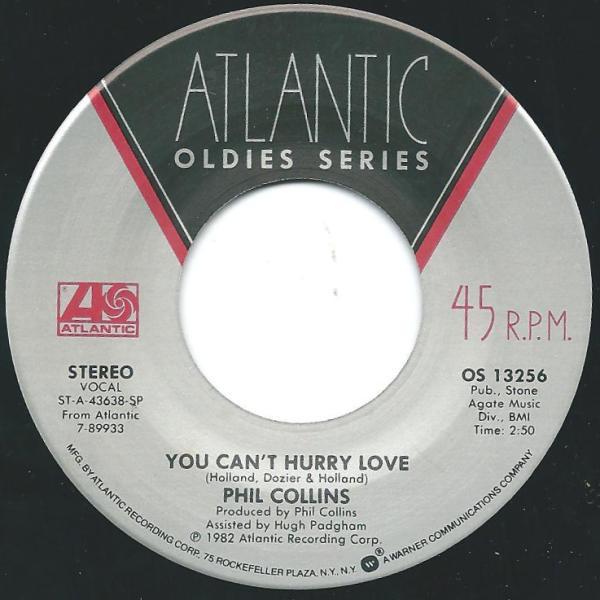 Phil Collins - You Can't Hurry Love / I Don't Care Anymore