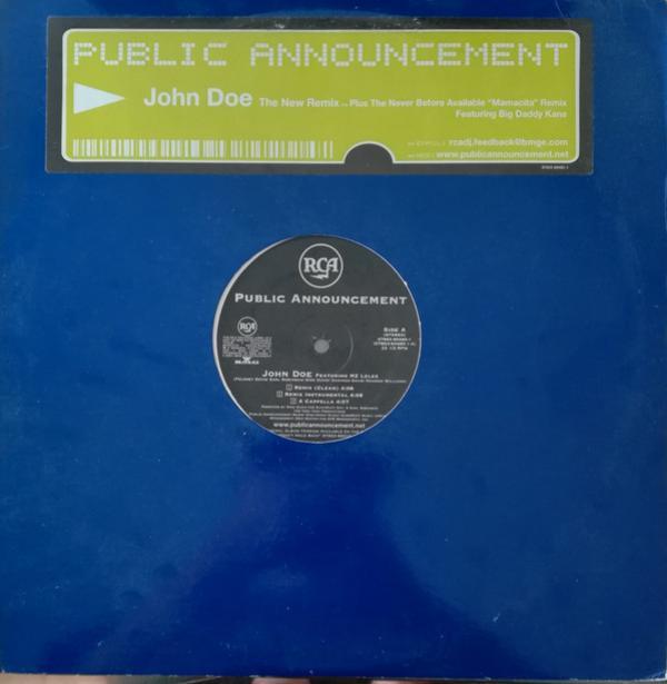 Public Announcement, MZ Lelee - John Doe