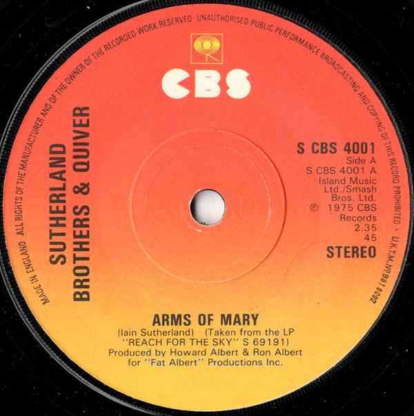Quiver, Sutherland Brothers - Arms Of Mary