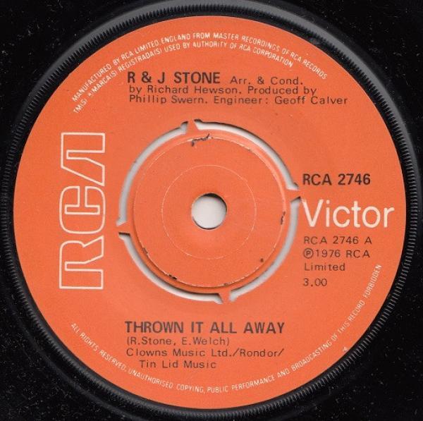 R & J Stone - Thrown It All Away