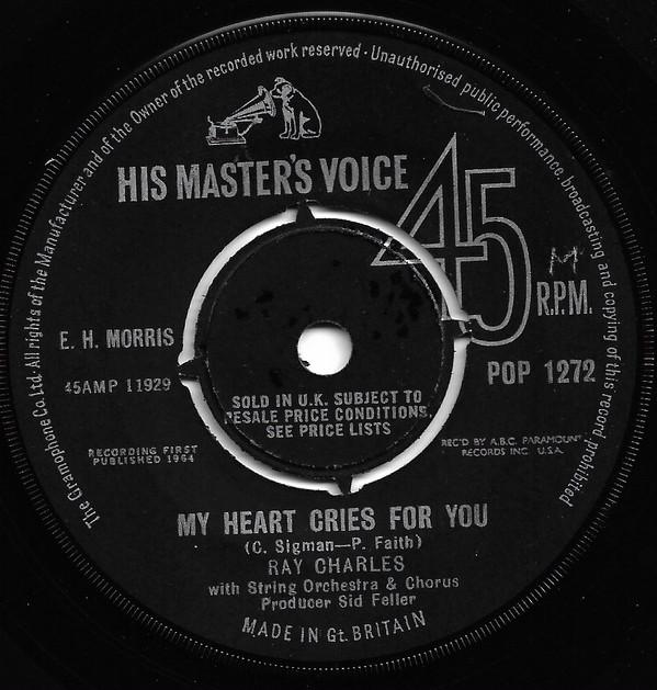 Ray Charles - My Heart Cries For You