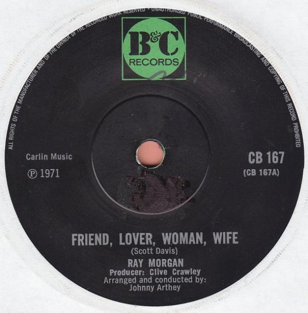 Ray Morgan - Friend, Lover, Woman, Wife