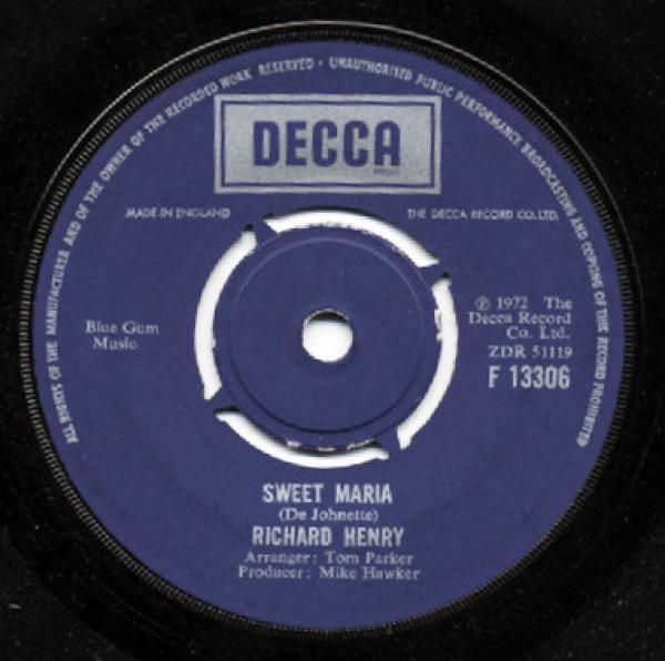 Richard Henry (2) - Sweet Maria