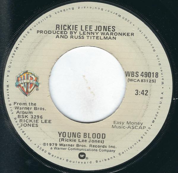 Rickie Lee Jones - Young Blood / Coolsville