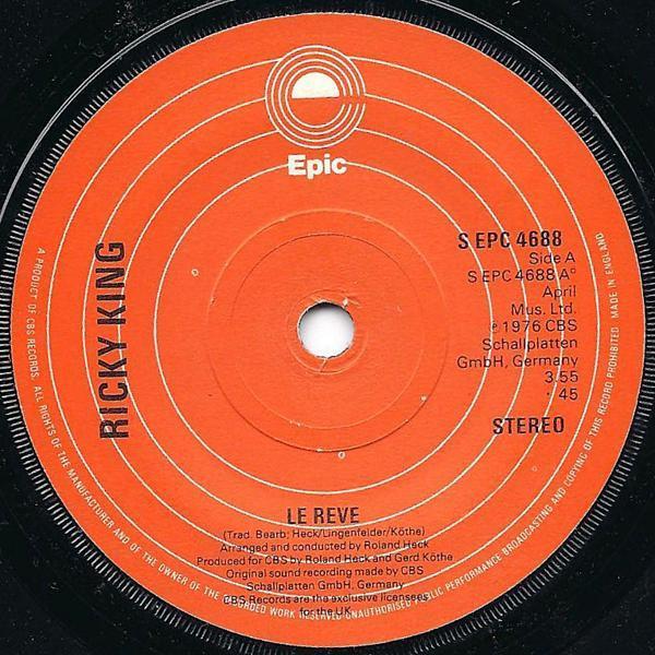 Ricky King - La Reve