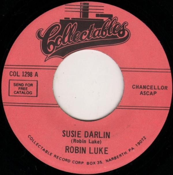 Robin Luke - Susie Darlin / Won't You Please Be Mine