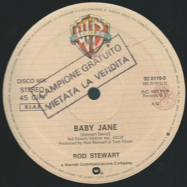 Rod Stewart - Baby Jane