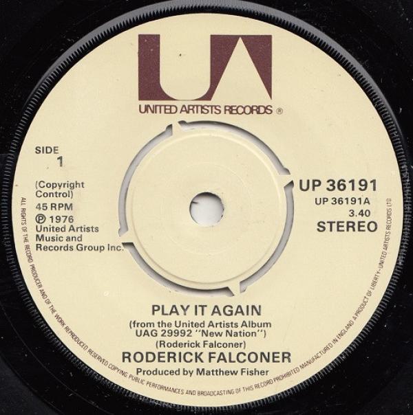 Roderick Falconer - Play It Again / New Nation