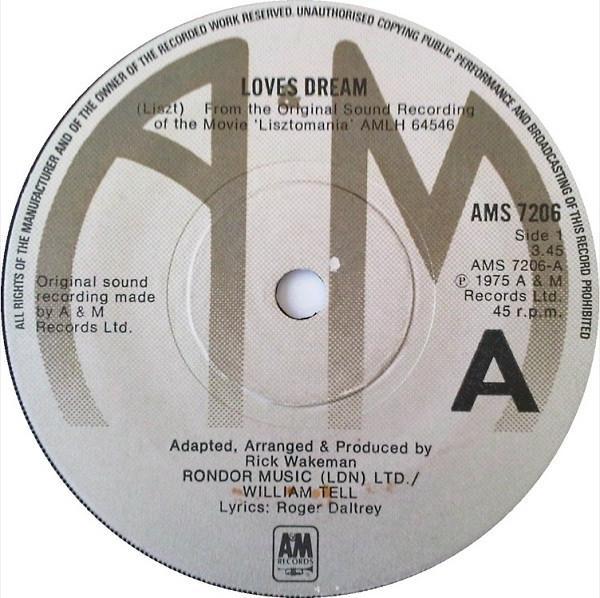 Roger Daltrey, Rick Wakeman - Loves Dream