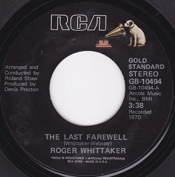 Roger Whittaker - The Last Farewell / Paradise