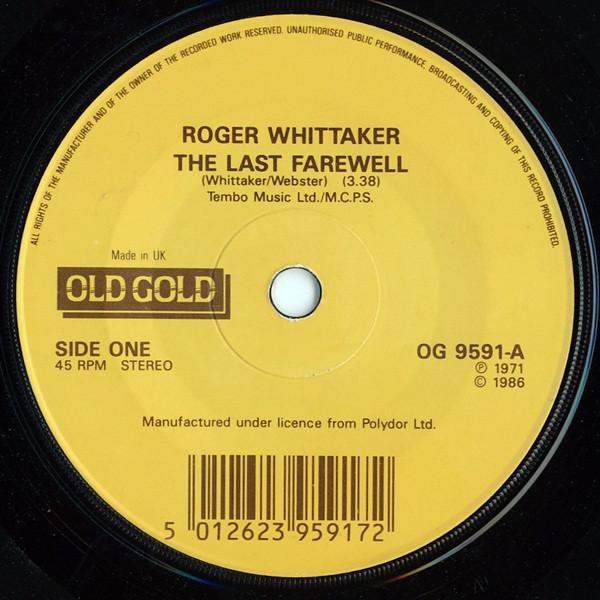 Roger Whittaker - The Last Farewell
