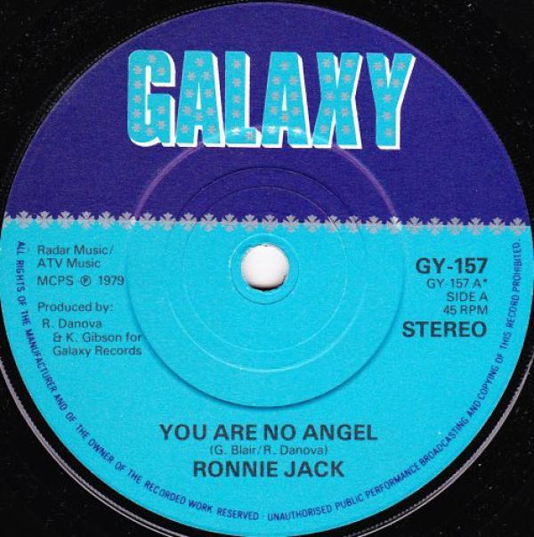 Ronnie Jack - You Are No Angel