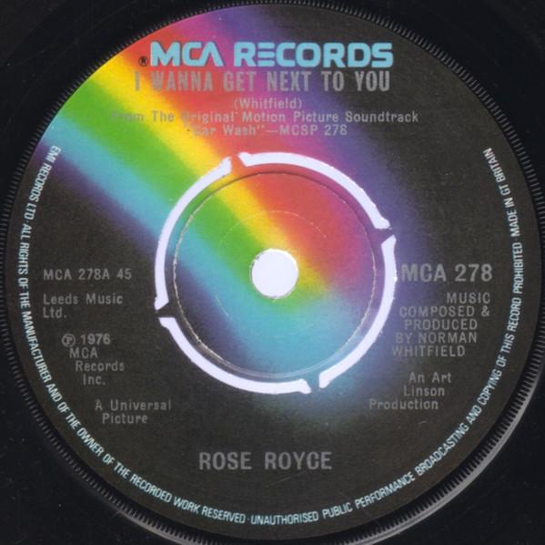 Rose Royce - I Wanna Get Next To You