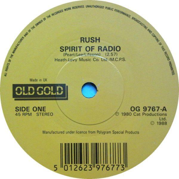 Rush - Spirit Of Radio