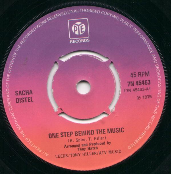 Sacha Distel - One Step Behind The Music