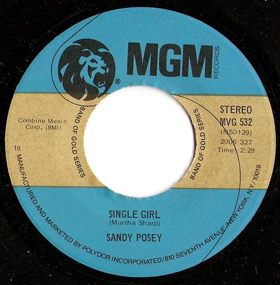 Sandy Posey - Single Girl / Born A Woman