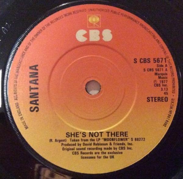 Santana - She's Not There