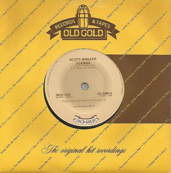 Scott Walker - Joanna / Lights Of Cincinatti