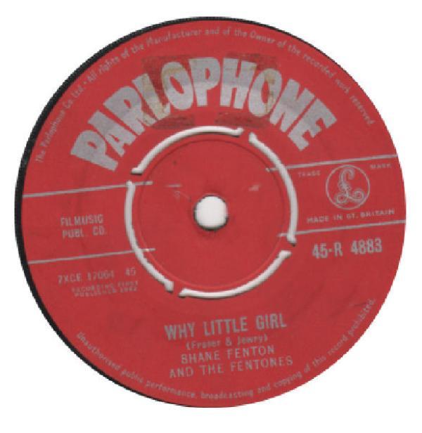 Shane Fenton & The Fentones - Why Little Girl