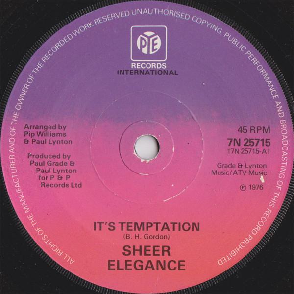Sheer Elegance - It's Temptation
