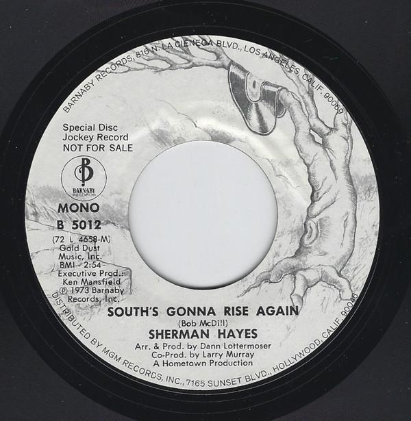Sherman Hayes - South's Gonna Rise Again
