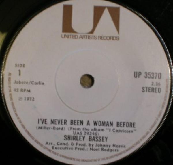 Shirley Bassey - I've Never Been A Woman Before