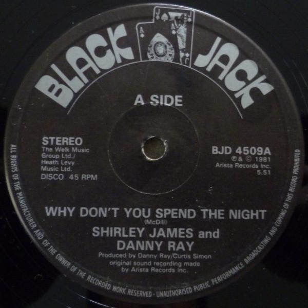 Shirley James, Danny Ray (2) - Why Don't You Spend The Night
