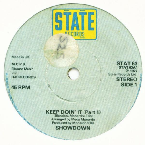 Showdown  - Keep Doin' It