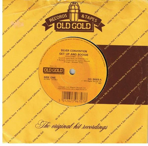 Silver Convention - Get Up And Boogie / Fly Robin Fly