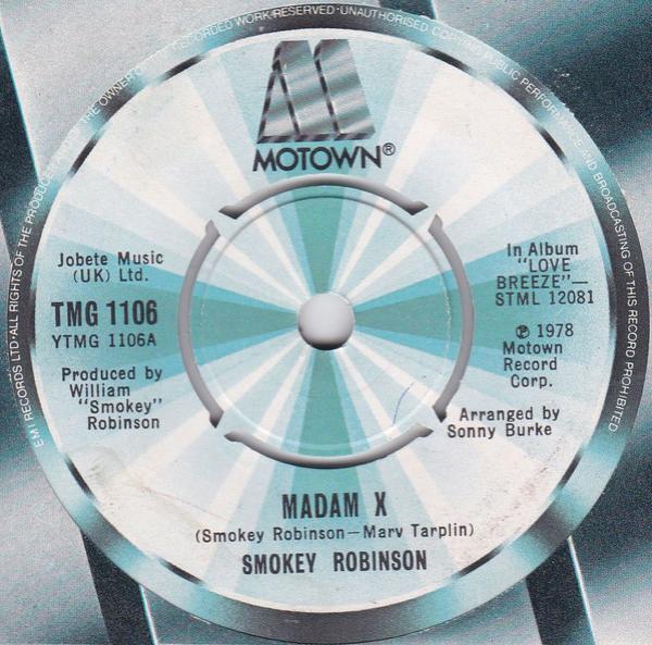 Smokey Robinson - Madam X