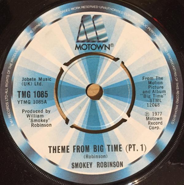 Smokey Robinson - Theme From Big Time