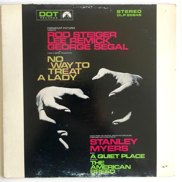 Stanley Myers - No Way To Treat A Lady (Music From The Original Motion Picture Score)