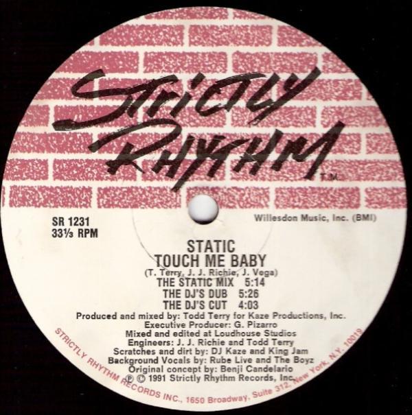 Static  - Touch Me Baby / The Native Dance