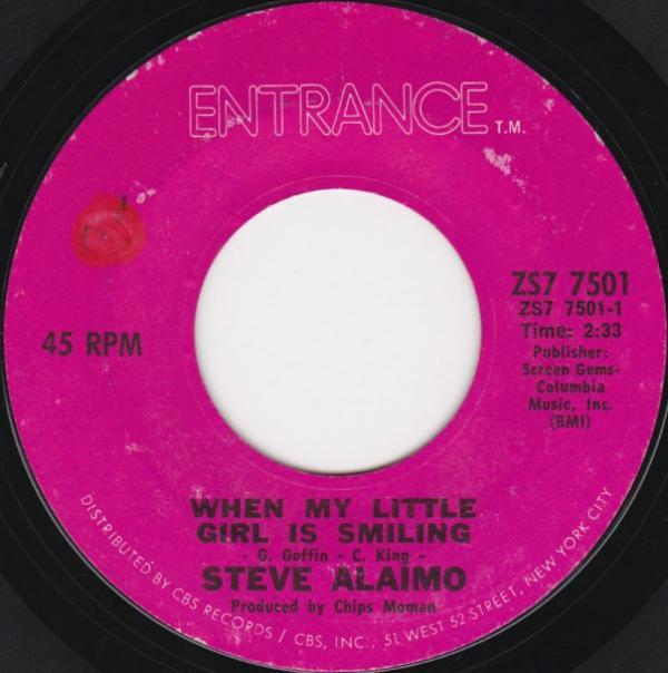 Steve Alaimo - When My Little Girl Is Smiling / Gemini