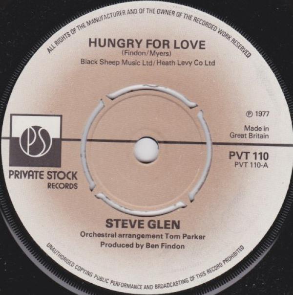 Steve Glen - Hungry For Love
